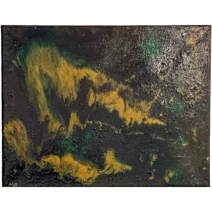 Courant Nébuleux - tableau abstrait toile - Noemie Pinard Art