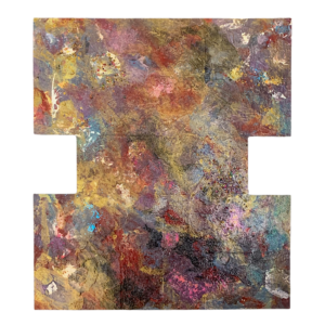 Explosion - tableau art mural abstrait artisanal- Noemie Pinard Art