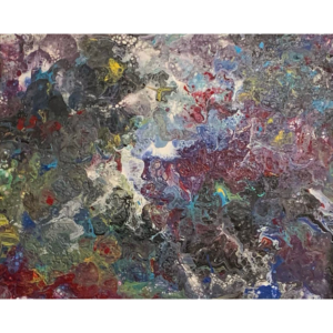 Vers l'inconnu - tableau abstrait toile - Noemie Pinard Art