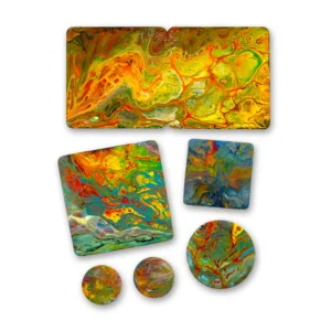 1er kit aimants colorés - Noemie Pinard Art