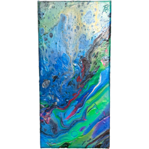 Rêves Océaniques - tableau abstrait toile- Noemie Pinard Art