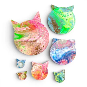 Kit aimants chats - Noemie Pinard Art